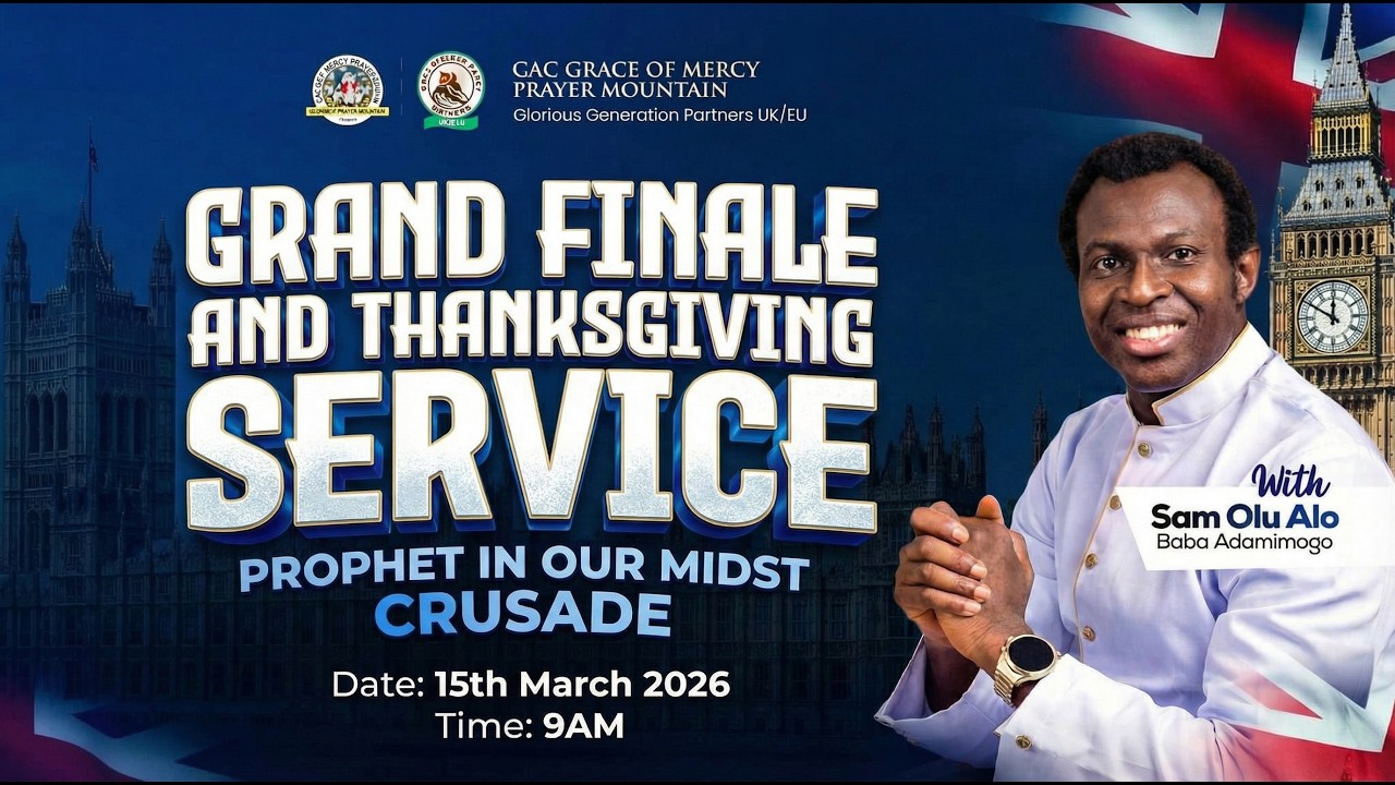 GRANDFINALE AND THANKSGIVING SERVICE