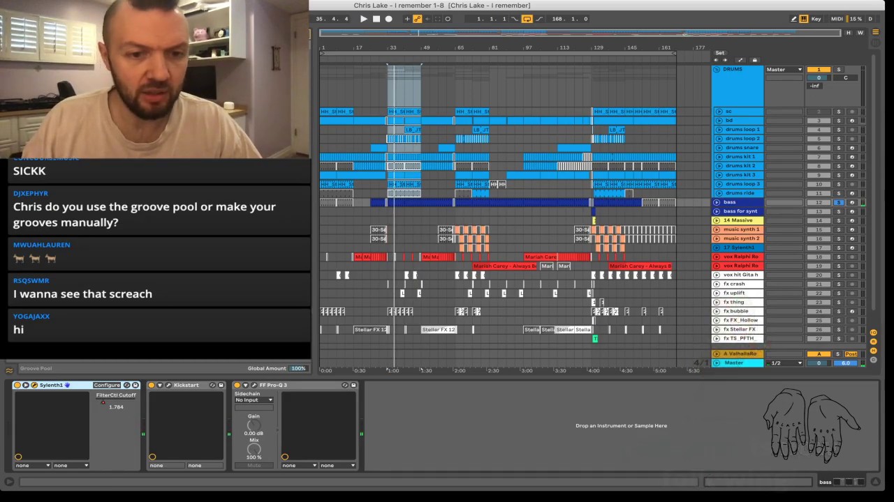Chris Lake (LIVE -'I Remember' production breakdown) Twitch Stream