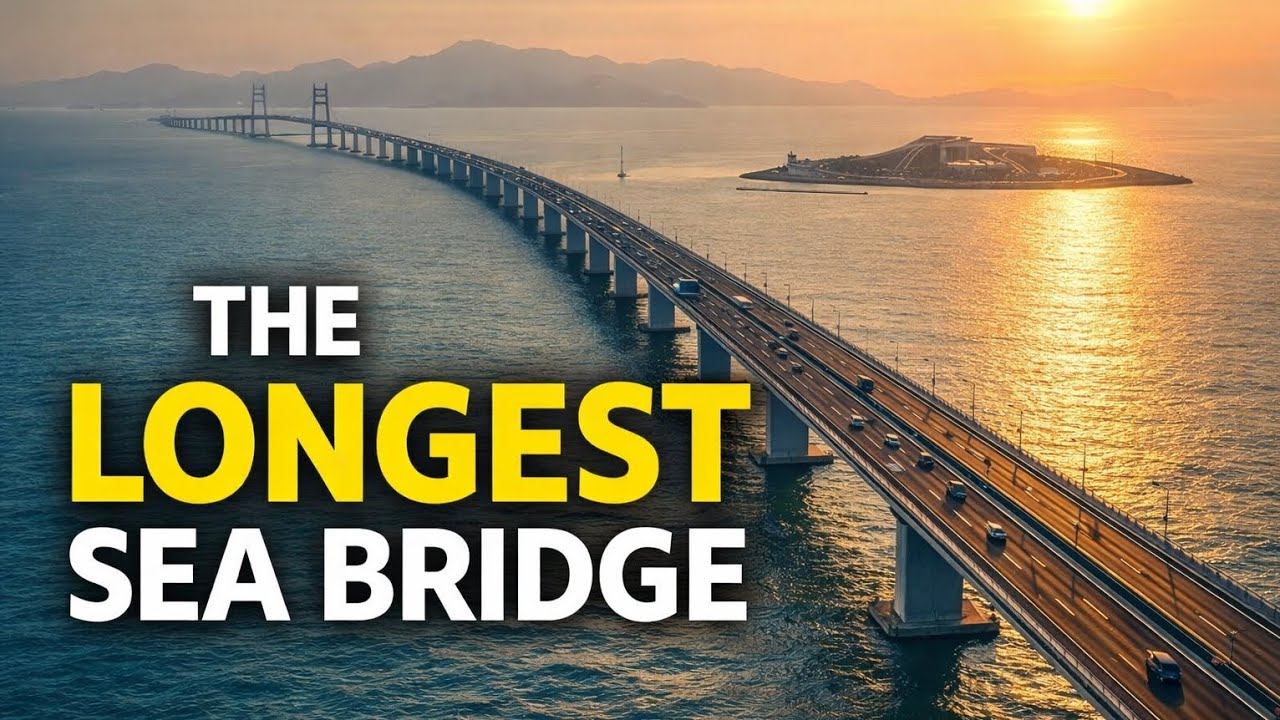 The Longest Sea Bridge in the World | Hong Kong–Zhuhai–Macao Bridge