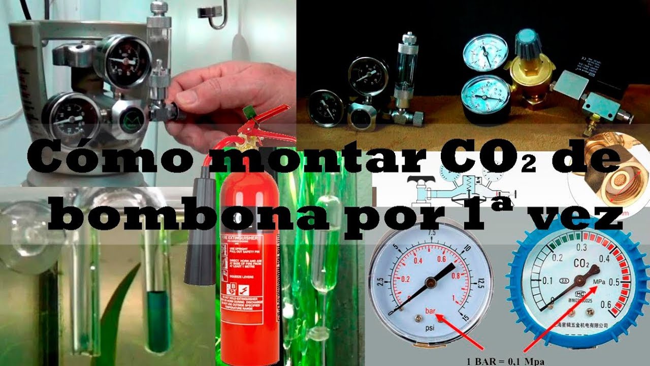 Cómo montar CO2 de bombona por 1ª vez