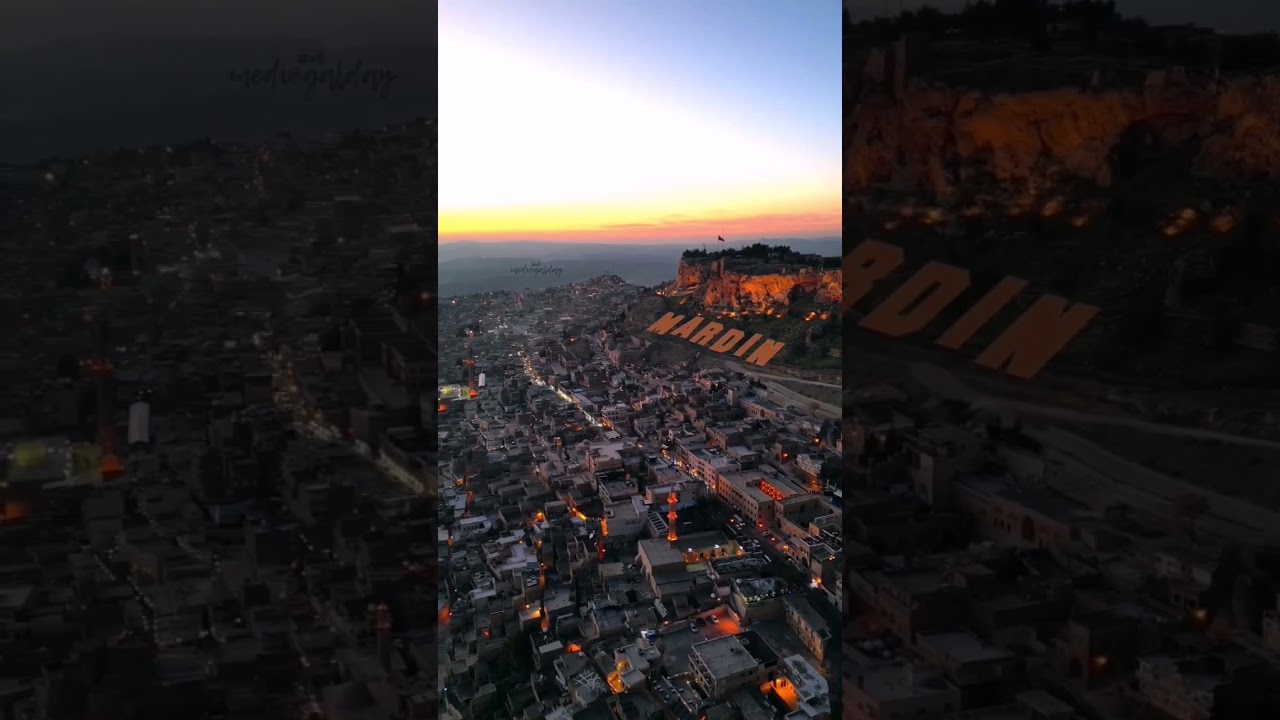 Seni d&uuml;şlemek; Mardin&rsquo;de bir akşam gibi... #mardin #midyat