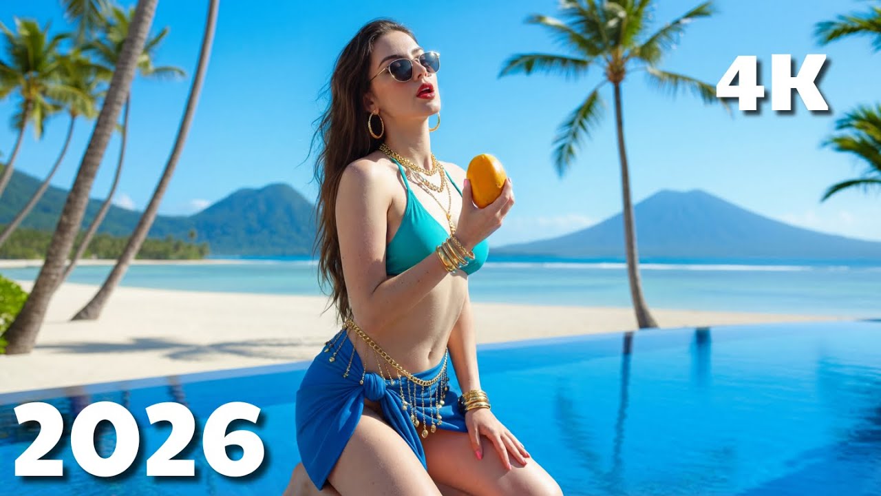 Best Tropical Deep House Music 2026 🌴 Chill Out Summer Music Mix 4K UHD for Smart TV