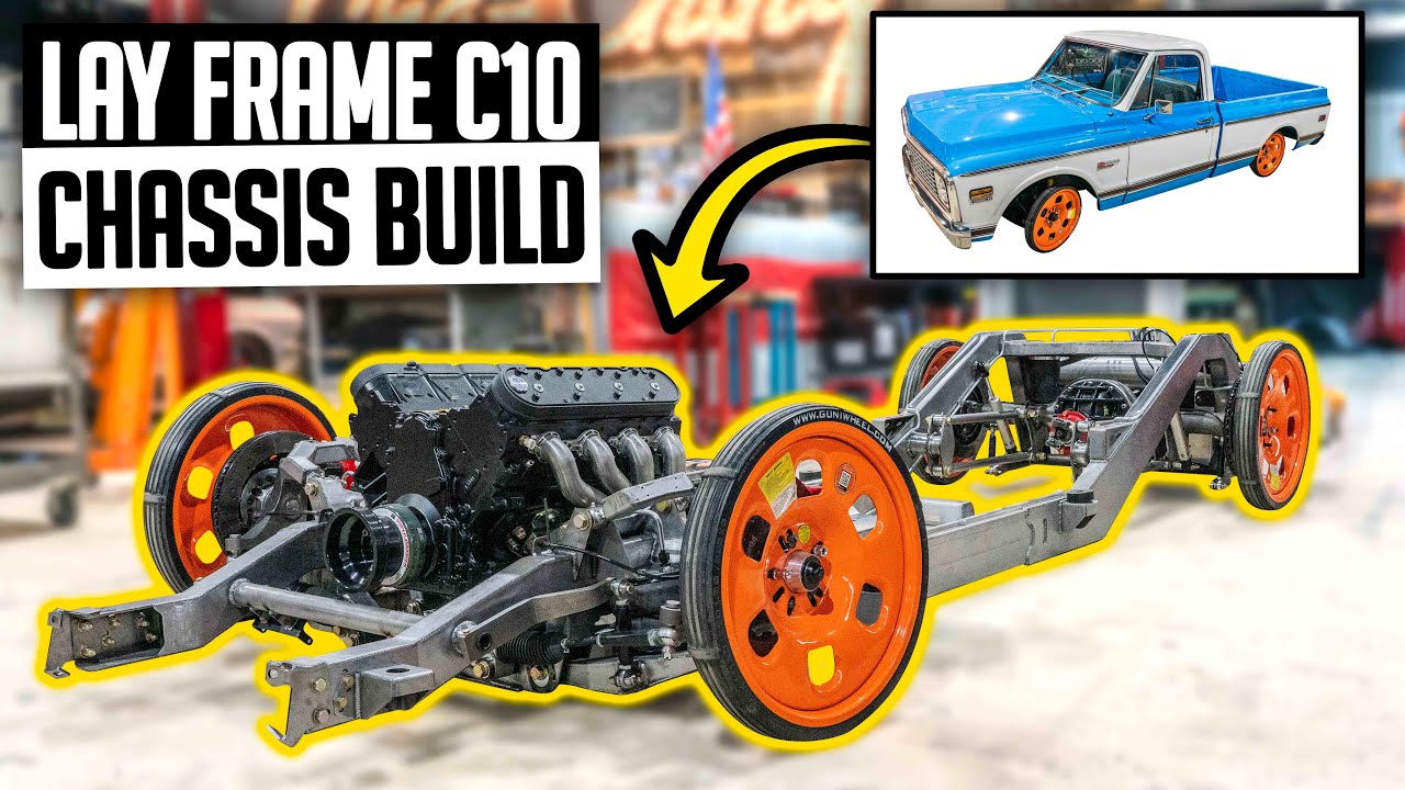 Supercharged 1972 Chevy C10 Slammed Chassis Build - Bagged LS Swapped C10 Ep. 4
