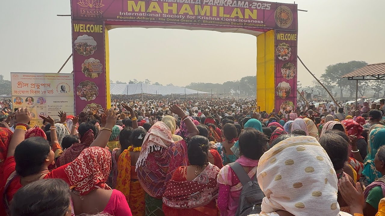 Parikrama Mahamilan.  #parikrama #mayapur #vrindavandham #vrindavan