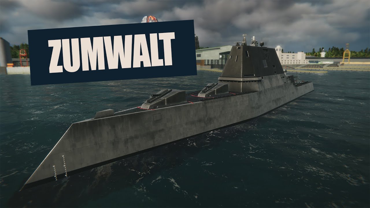 USS Zumwalt - Незаметный и точный