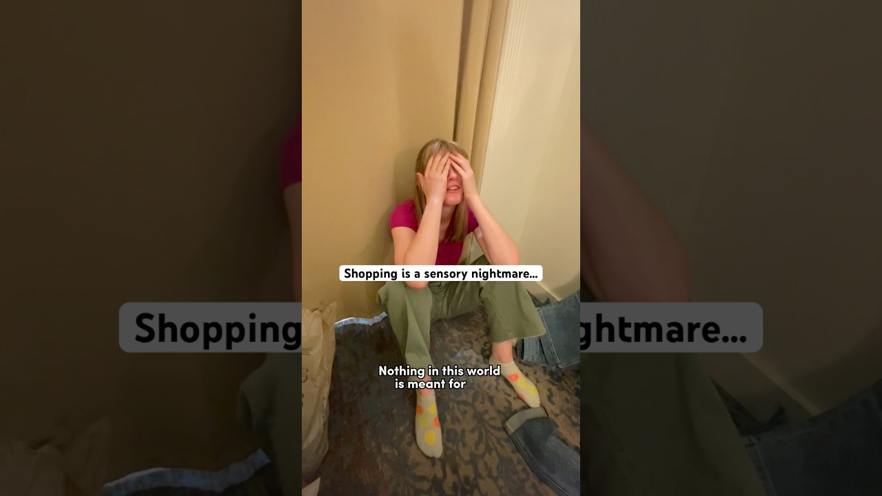 Shopping is truly sensory torture sometimes 🥲 #autism #autismawareness #autistic