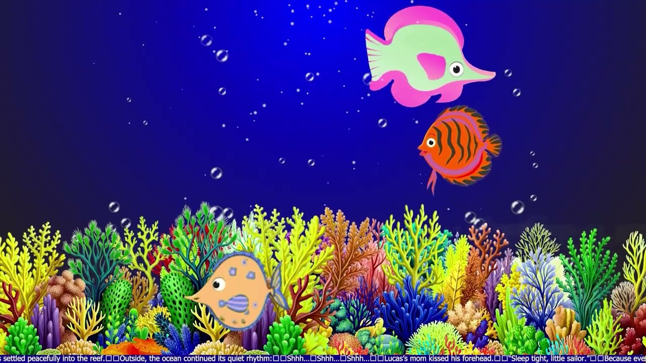 🐟 Quiet Baby Sleep Music 💞 Soft Bedtime Lullaby for Peaceful Rest #OceanSnuggle Lullabies