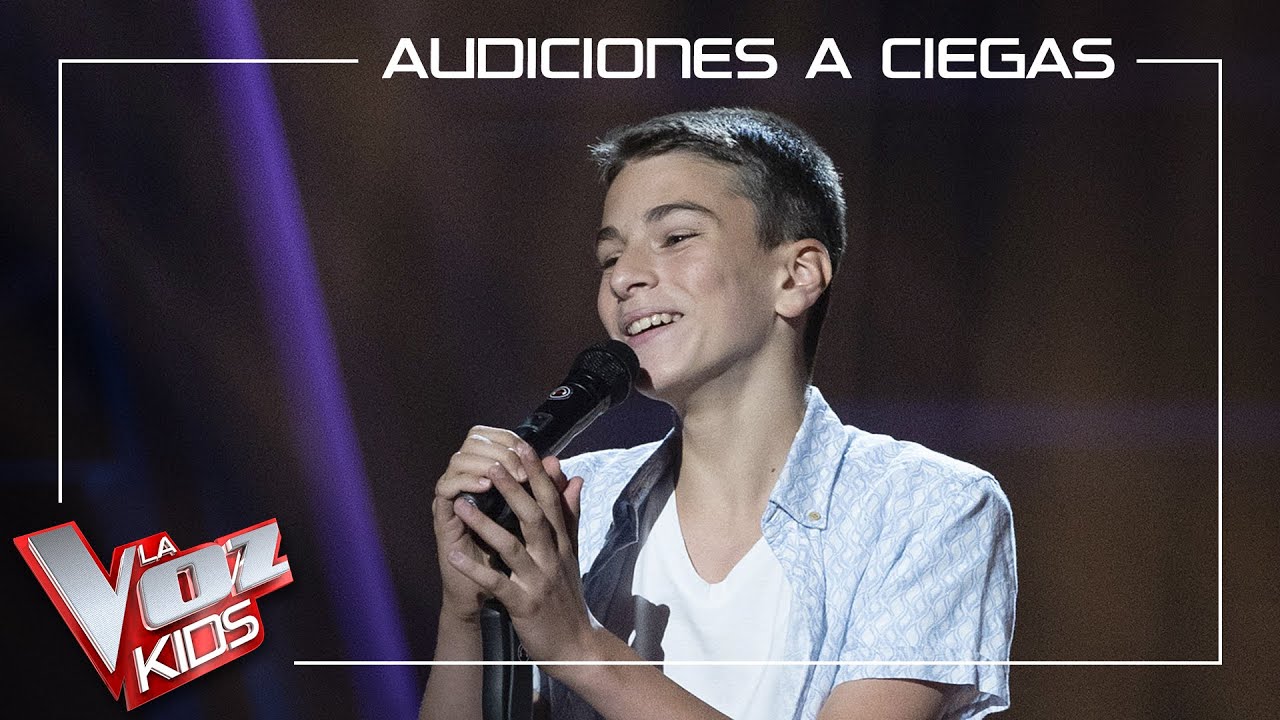 Diego Pulido canta 'Guantanamera' | Audiciones a ciegas | La Voz Kids Antena 3 2022