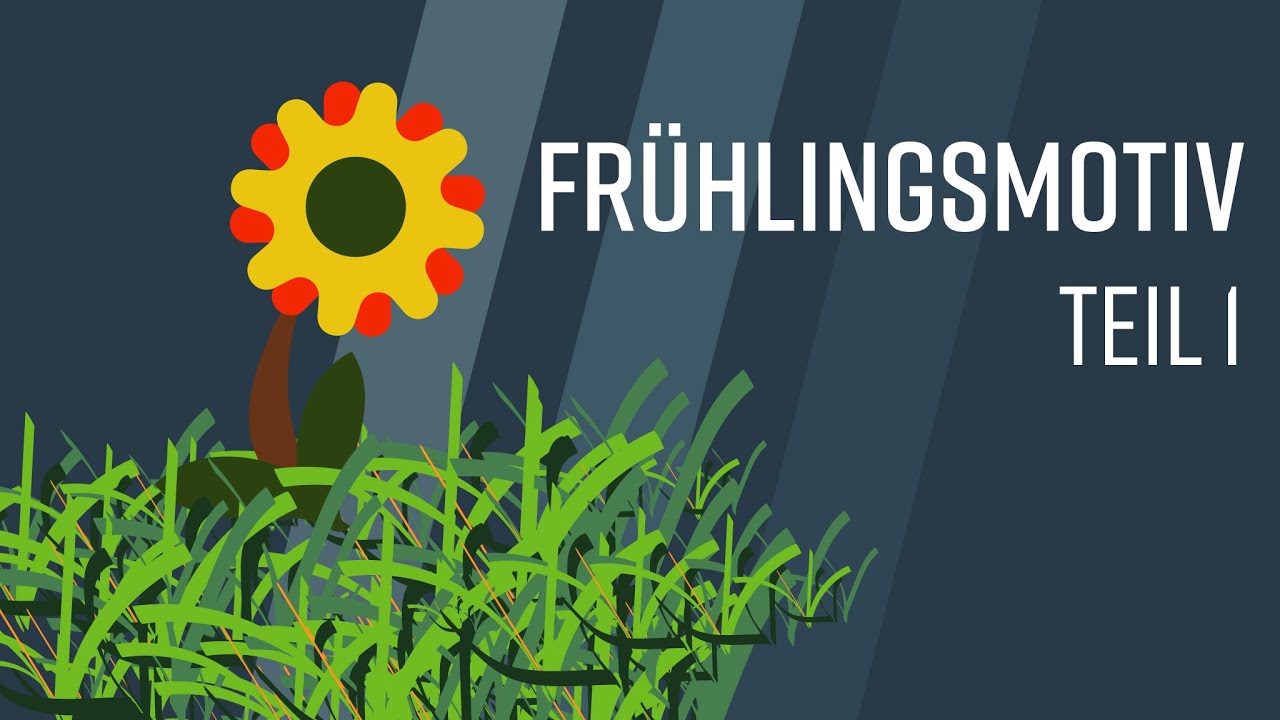 Frühlingmotiv #Teil_01  Adobe® Illustrator®-Software (Gräser einfach zeichnen) für Anfänger