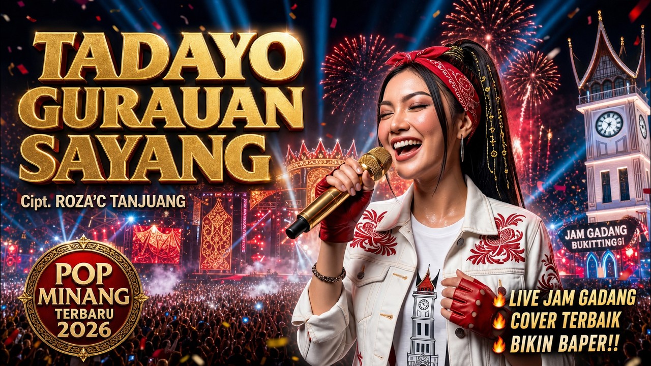 TADAYO GURAUAN SAYANG (Cover AI) | Konser Megah di Jam Gadang Bukittinggi | Pop Minang 2026