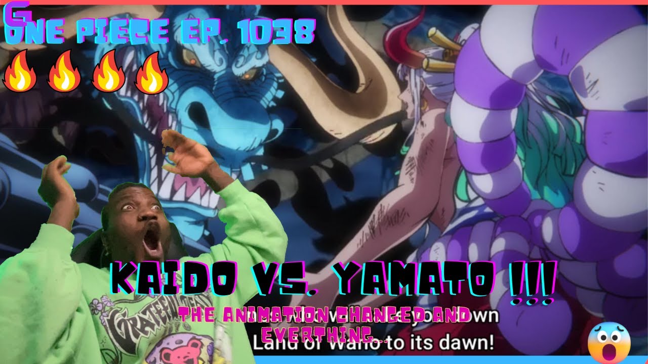 YAMATO VS KAIDO 😨 - OTTAMA Came in Clutch - ONE Piece Ep.1038 - ENG.SUB Full Reaction