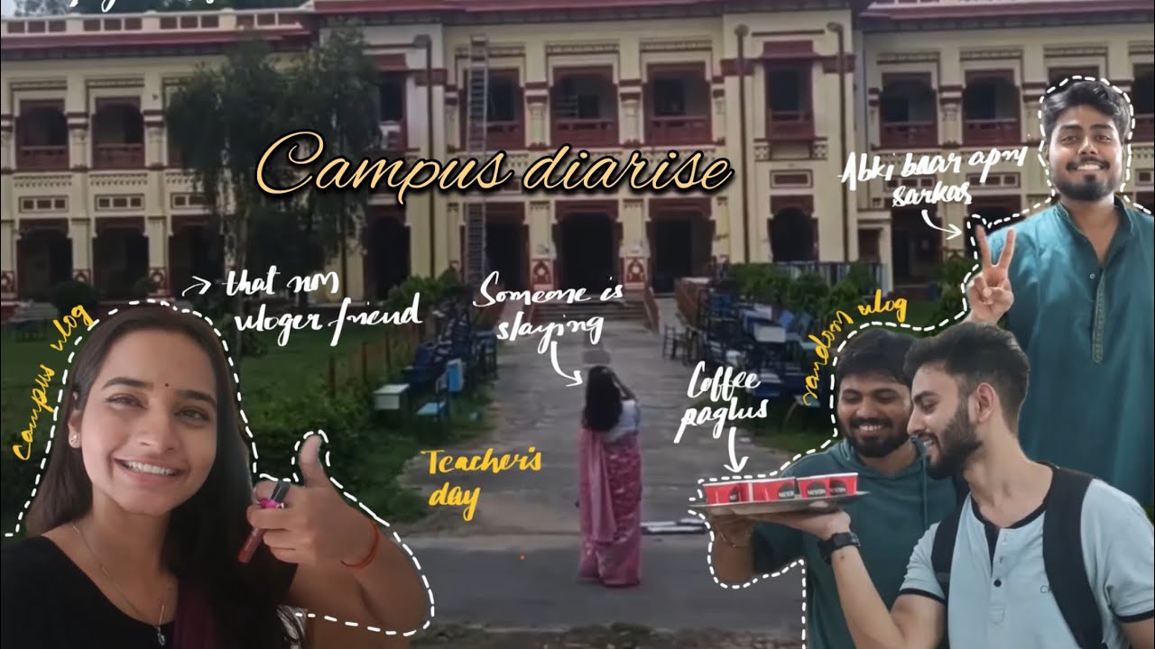 BHU diaries 🏫| Teachers day at BHU 🧑&zwj;🏫| A week in the life of a Psychology student👩&zwj;🎓| coffee☕️