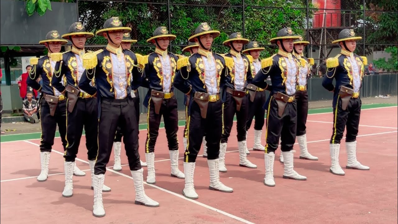JUARA UTAMA 2 PASKIBRA SMA PGRI 1 SUBANG LKBB KODIM 0605 KAB  SUBANG