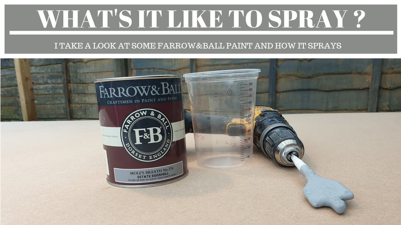 How much to thin Farrow&Ball paint how good is it.?