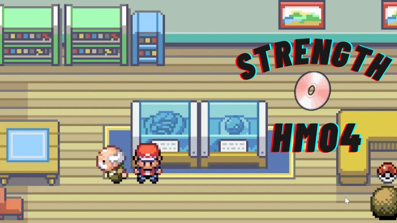 How to get HM04 Strength in Pokemon FireRed & LeafGreen