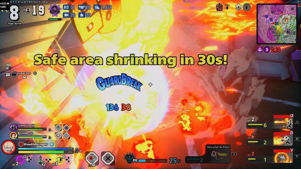 Bakugo time My Hero Ultra Rumble