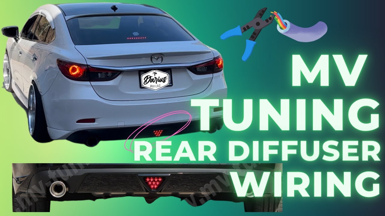 MV Tuning V1 Brake Light Wiring | Mazda 6 | The 6 Doctor