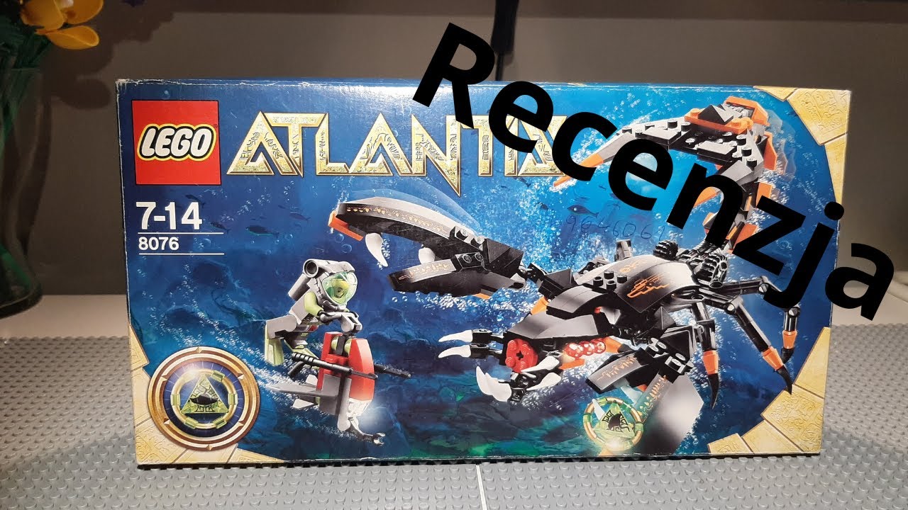 Lego Atlantis głębinowy napastnik 8076