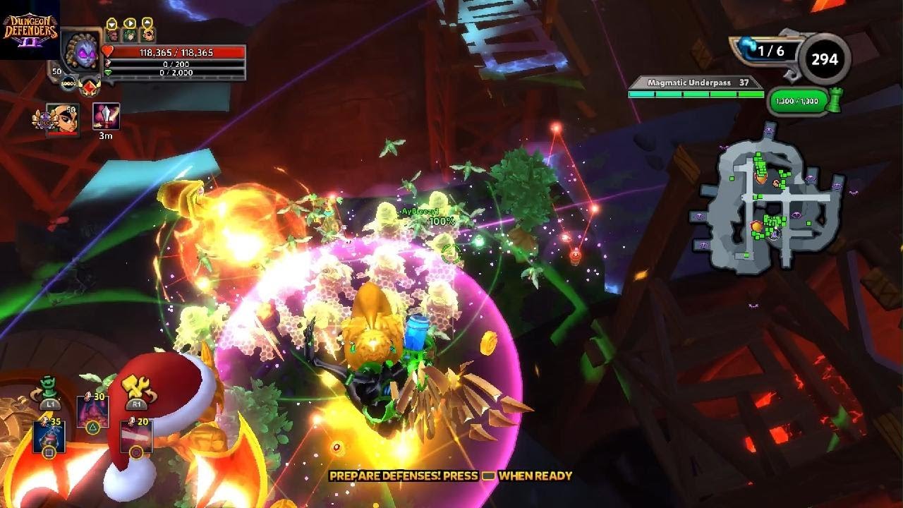 Aybreezy1 Dungeon Defenders 2 BEEZ VS Embermount Featuring MASTER MONK!!