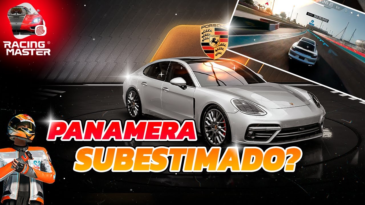 PANAMERA É UM BOM ESPORTIVO! RACING MASTER. APRENDA A USA-LO.#racingmaster