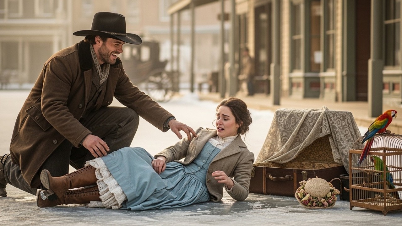 The Grieving Cowboy Hadn't Smiled In Years, Until A Clumsy Mail Order Bride Made Him Laugh Again