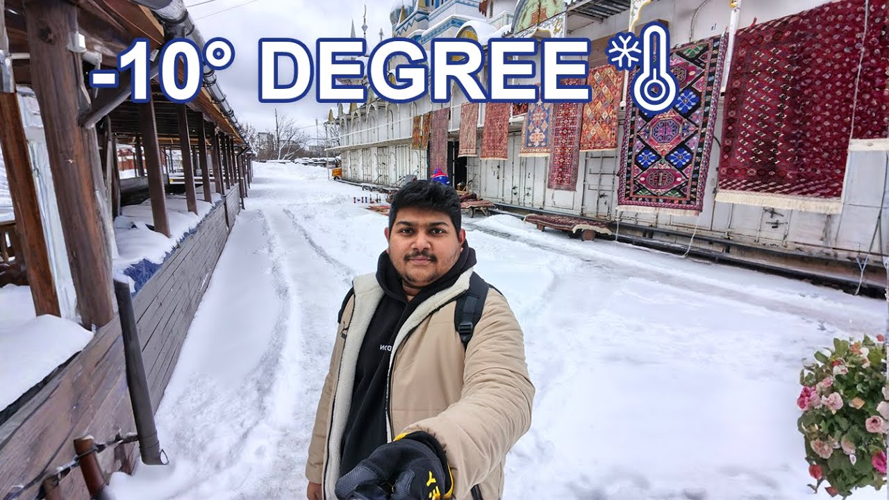 Student Life in Russia: Guess where I am? -10 Degrees! ❄️ A Pakistani Student in Russia  | EP 1