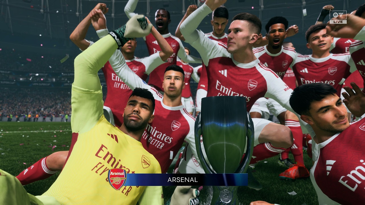 EA FC 26 CARRIERA ARSENAL EP. 37 IN FINALE L' ASTON VILLA PER LA SUPER COPPA EUROPEA