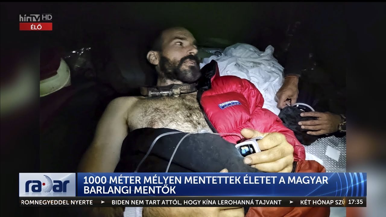 Radar - 1000 méter mélyen mentettek életet a magyar barlangi mentők (2023-09-11) - HÍR TV