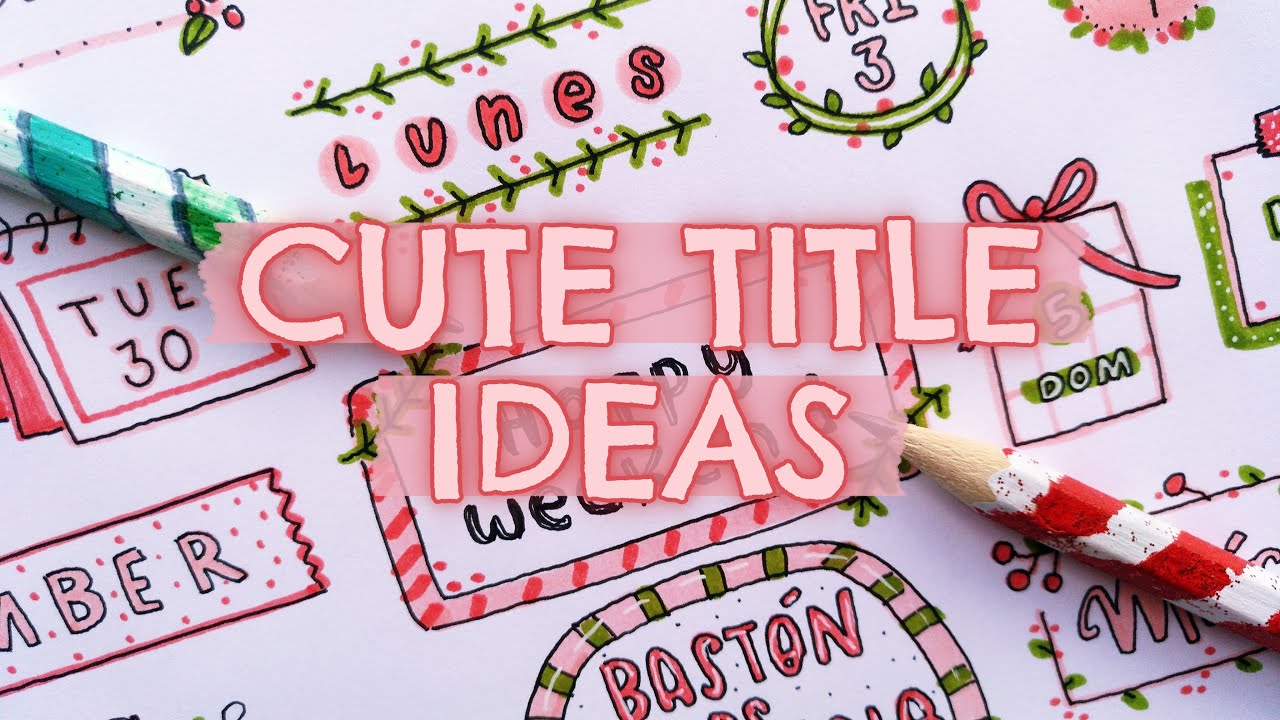HEADER IDEAS FOR MODULES ✨TITLE IDEAS FOR NOTES  & CUTE WAYS TO WRITE THE DATE 🎄 HOLIDAY INSPIRED