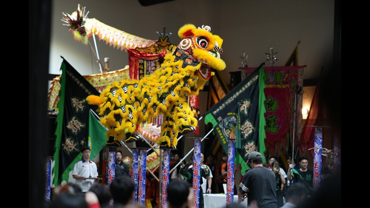 Mak Fai Kung Fu and Lion Dance (8.70) - 2024 USA High Pole Lion Dance Championship