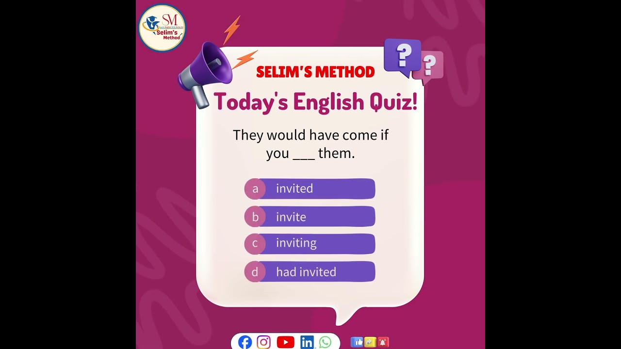😎 &ldquo;English Genius or Beginner?&rdquo; | Let&rsquo;s Test Now 🔥| Selim's Method