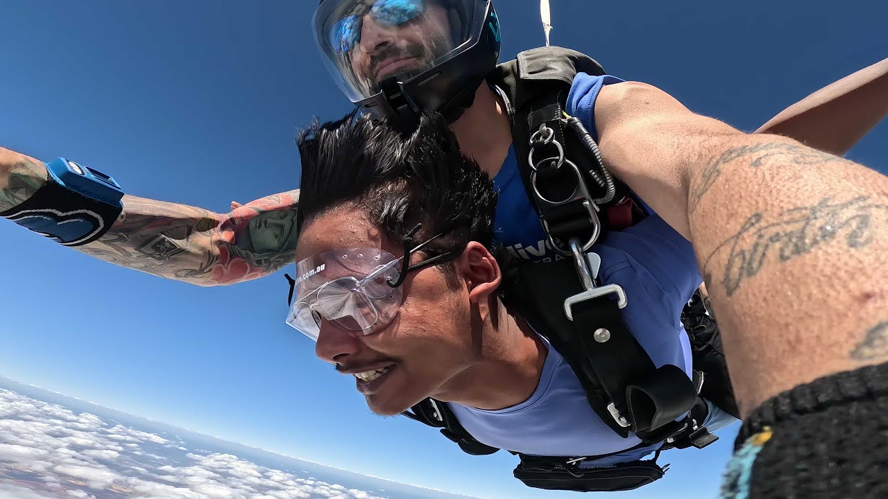 Skydiving experience in perth WA #perthaustraliavlog #nepal❤️