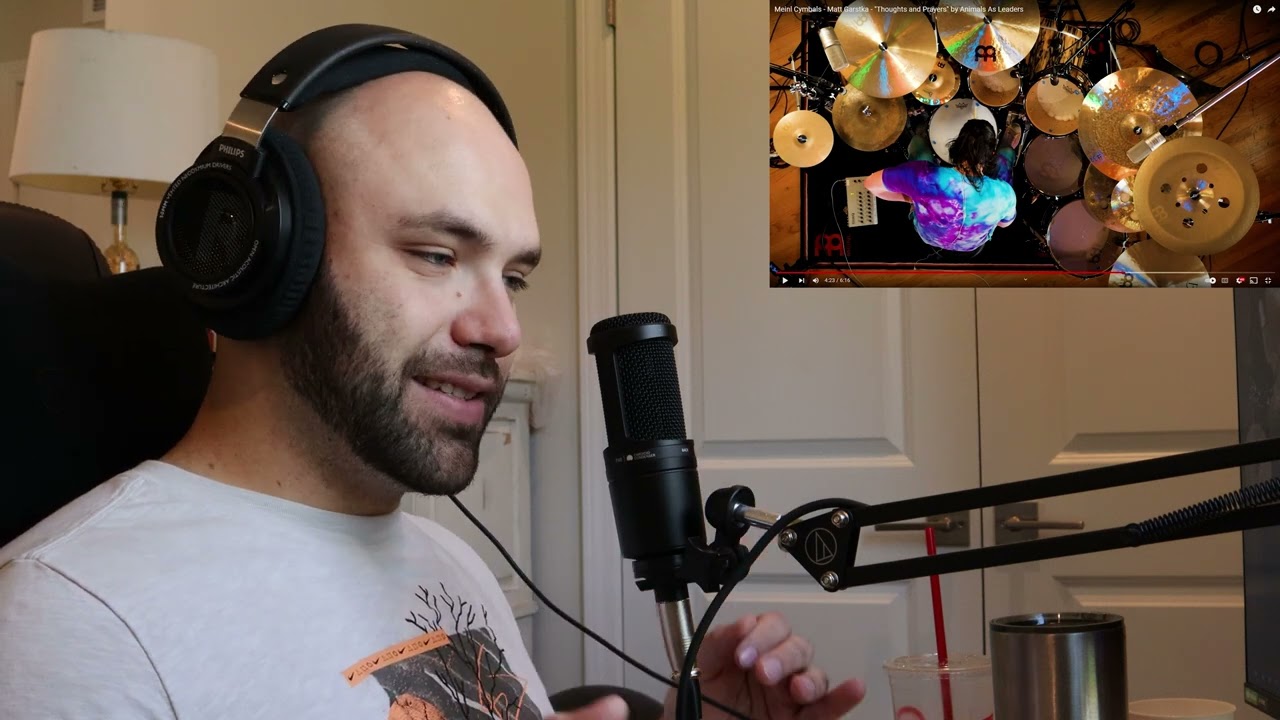 ONE OF THE BEST DRUMMERS EVER?  |  Thoughts and Prayers - Animals As Leaders Drums Reaction