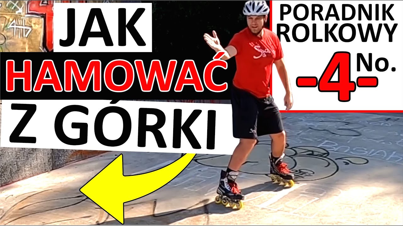 Jak zahamować z górki na rolkach | hamowanie z górki na rolkach | jak bezpiecznie zjechać z górki