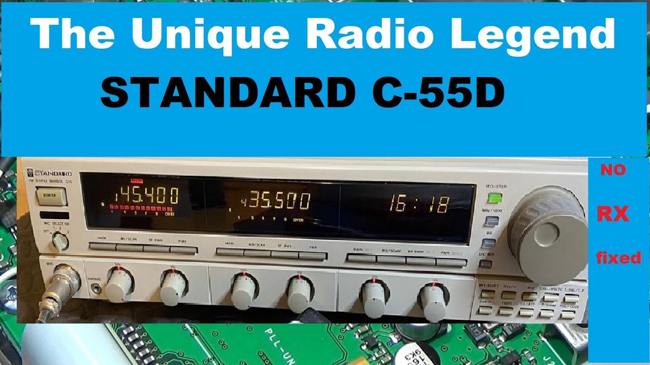 #274 Standard Radio C-55D; no receive/ no Audio fixed