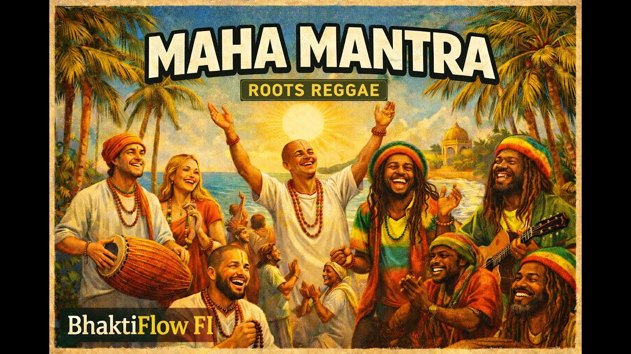 MAHA MANTRA (Hare Krishna) | Roots Reggae Chant | BhaktiFlow (FI)
