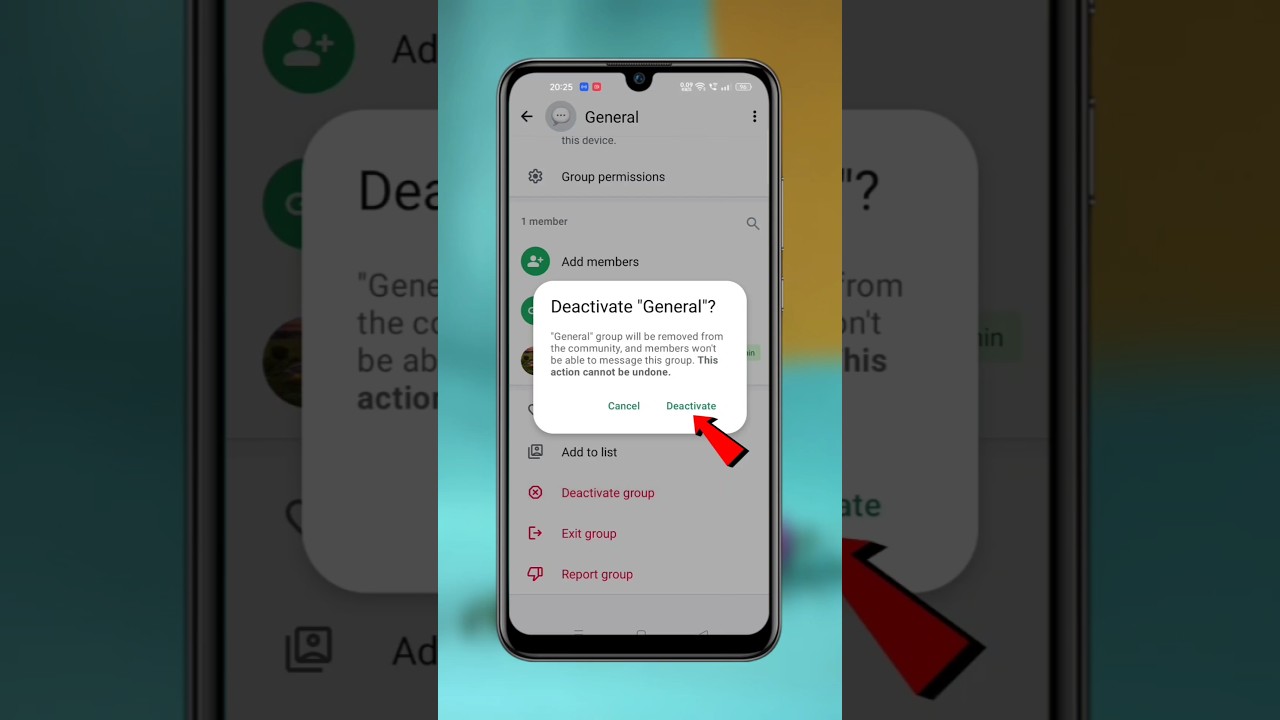 WhatsApp community general Group Ko Kaise Deactivate Karen | Community general Group deactivate