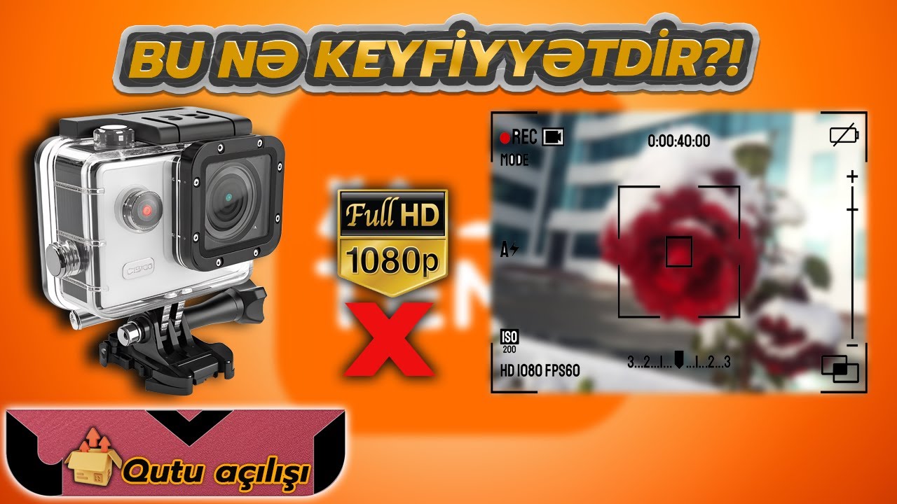 TEMU-dan ƏN UCUZ Action Kamera – Full HD YALANDIR? Real Test!