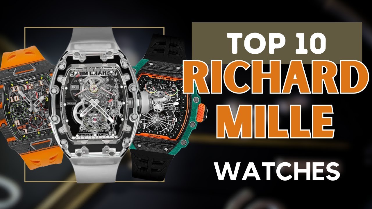 Представлены 10 самых дорогих часов Richard Mille!