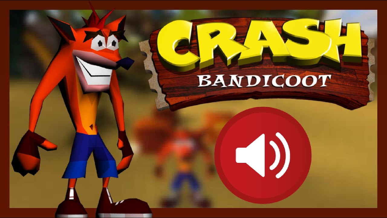 Crash Bandicoot (PS1) - All Sound Effects