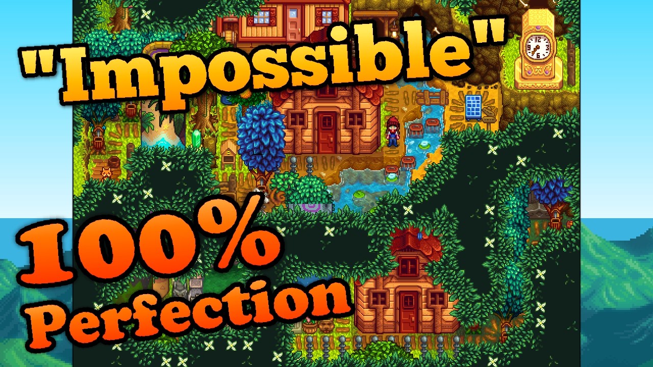 I Got 100% Perfection on Stardew's 