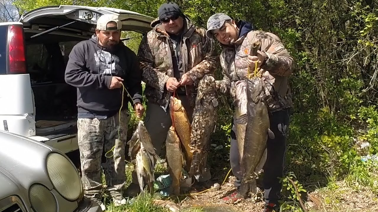 pesca de grandes bagres excelente dia de pesca