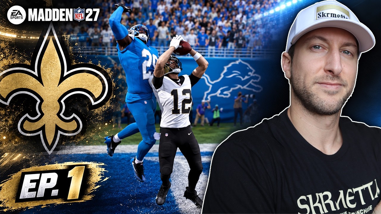 Can I Turn the Saints Into Super Bowl Contenders? | Madden 27 Franchise Ep. 1