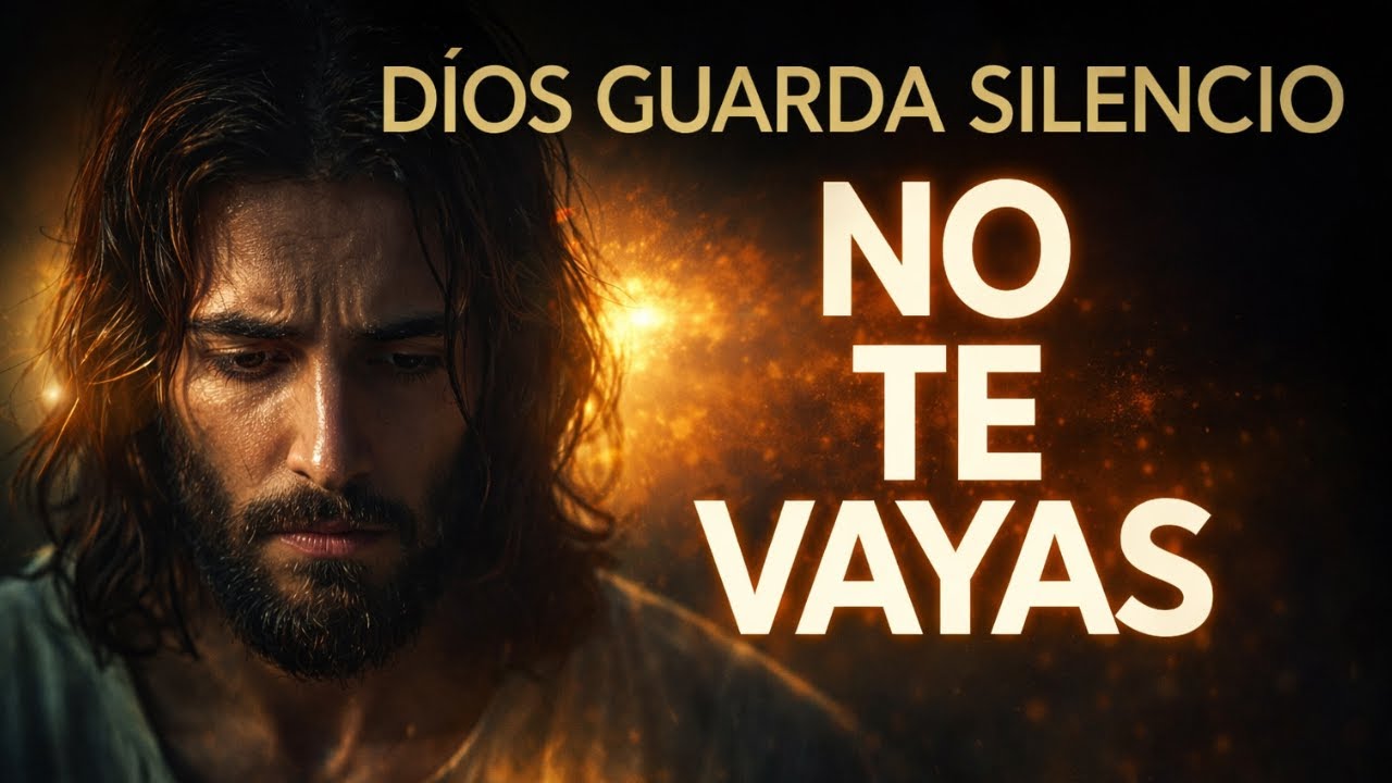 DIOS GUARDA SILENCIO… PERO ESTA ORACIÓN ES PARA TI | NO TE VAYAS I Poderosa Oración Bíblica