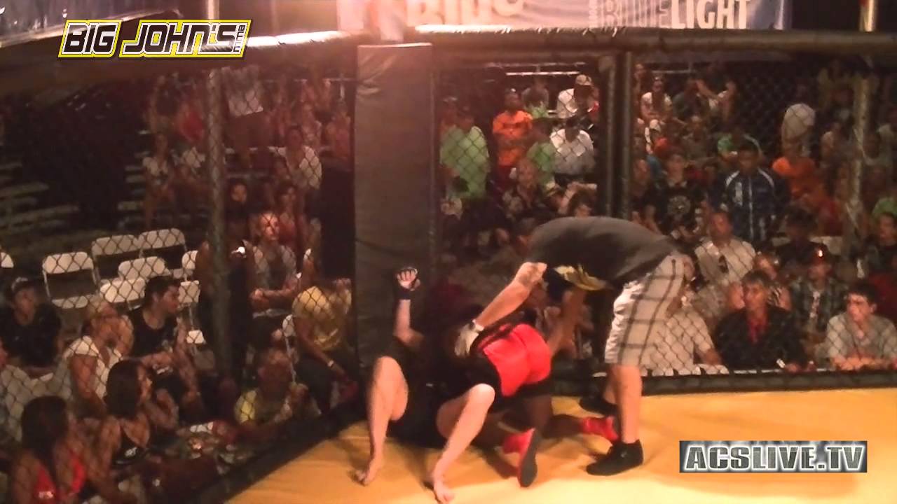 FIGHT.TV Big Johns MMA Beatdown at the Brown Trout Four Danielle Cooley vs Carolyn Biskup Montney