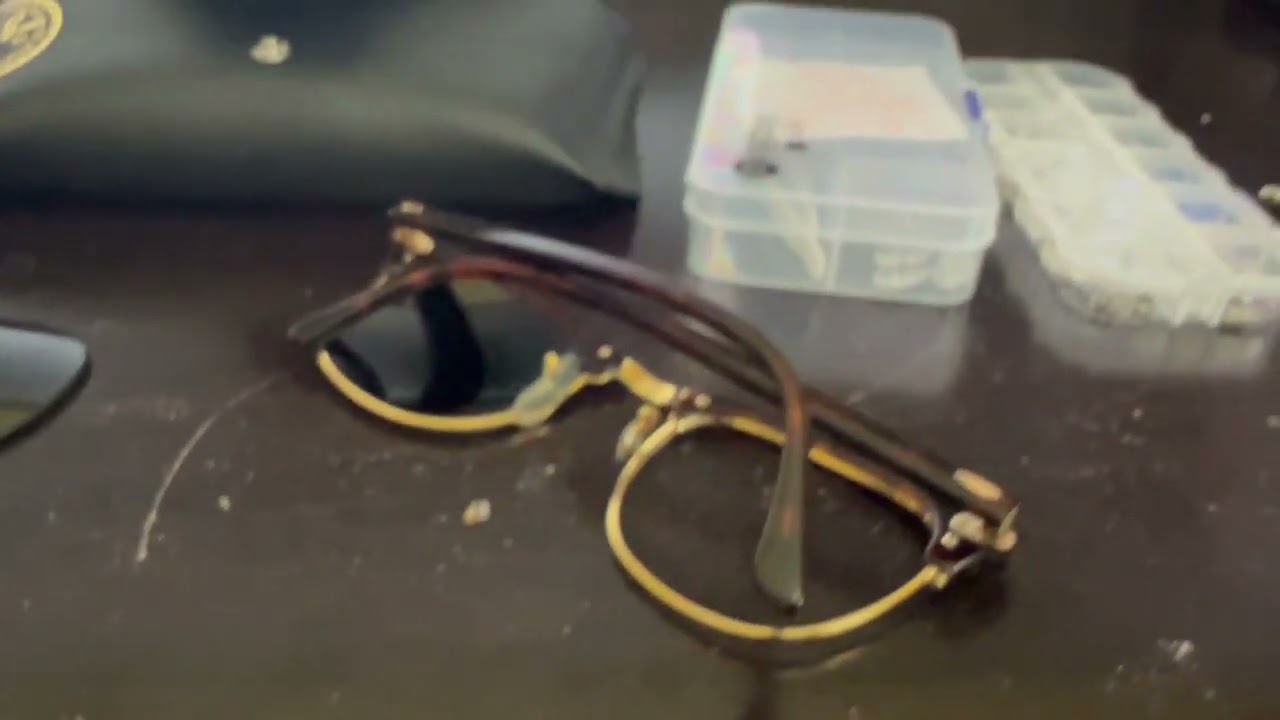 Ray-Ban Clubmaster Classic Sunglass Nose Pad - How To Replace