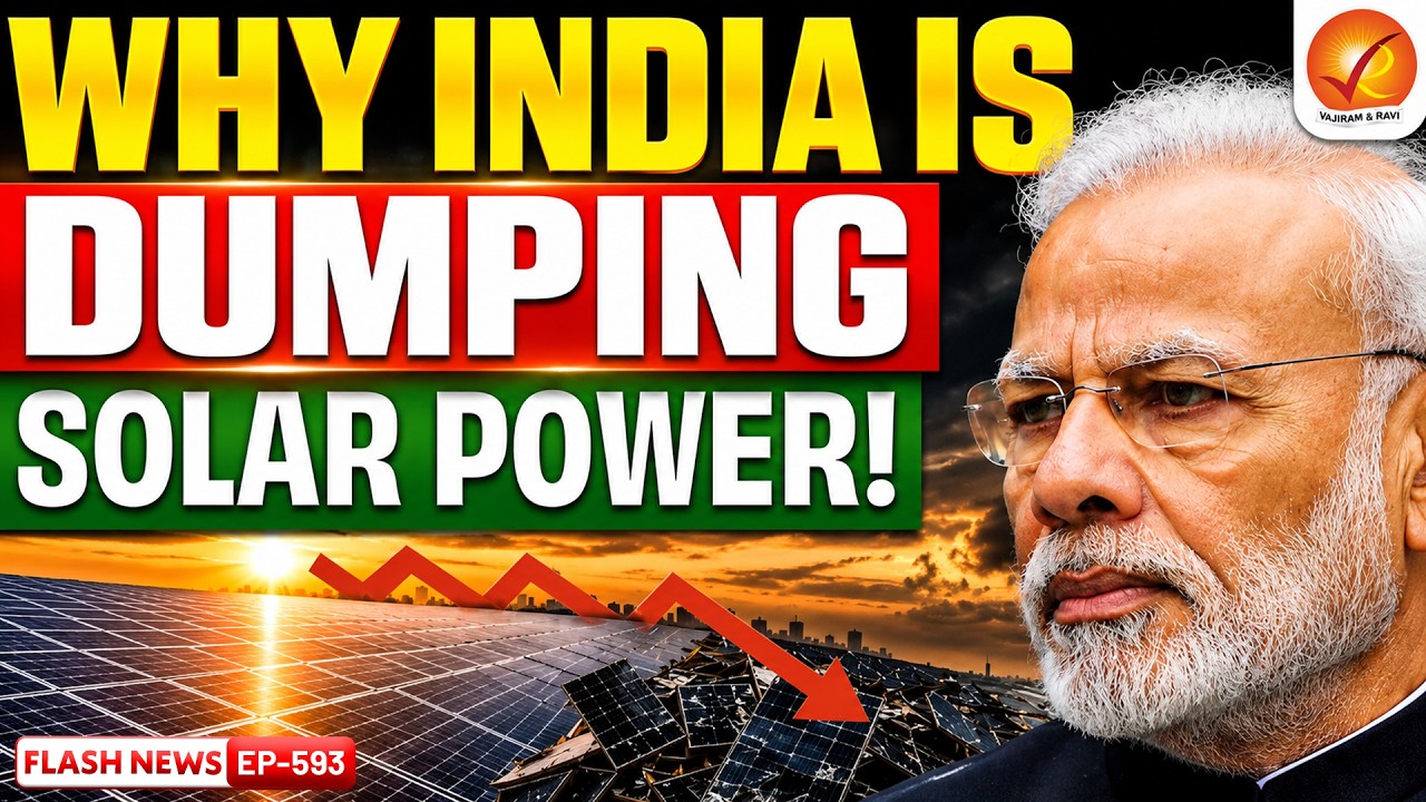 India's Biggest Renewable Energy Challenge | Solar Power Explained | Vajiram and Ravi