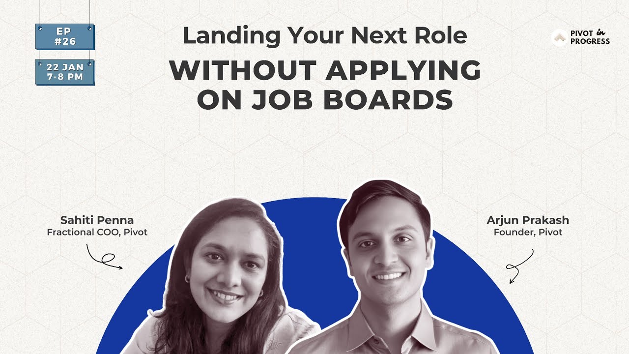Landing your next role without applying on Job Boards