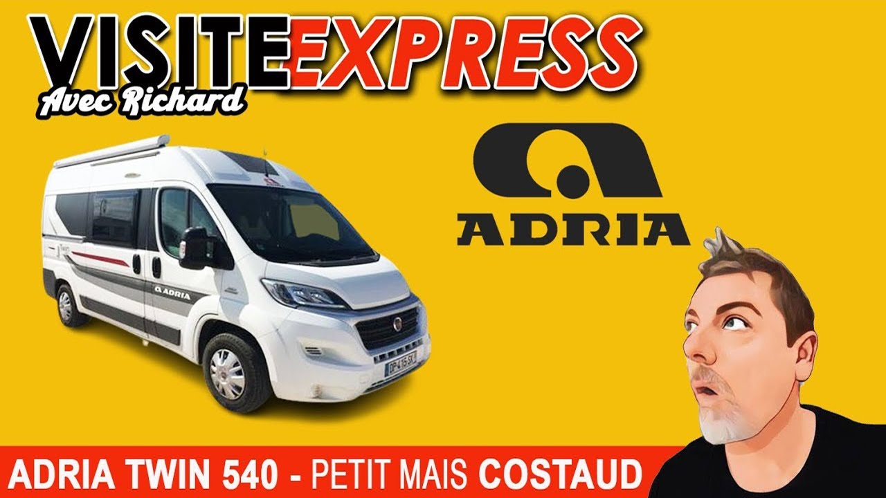 FOURGON AMÉNAGÉ - ADRIA 540 SPT -  2016