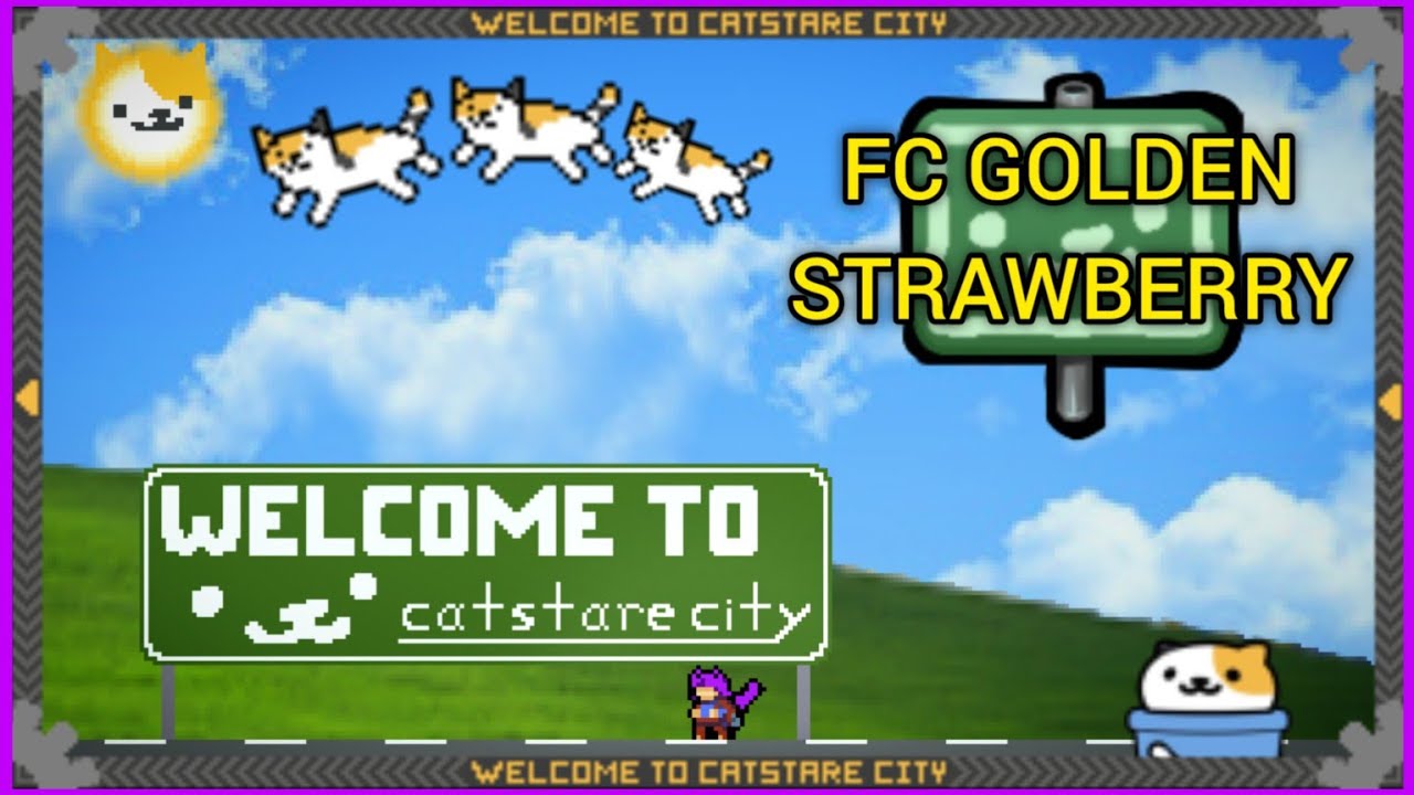 Lots of Cat, very Meow | Welcome to Kitty City Full Clear Golden Strawberry | MTC2 | Celeste Mods